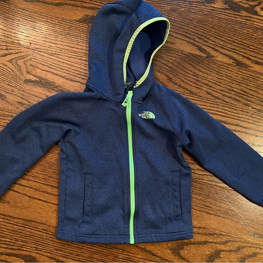 The North Face Kids Blue Hoodie 4T
